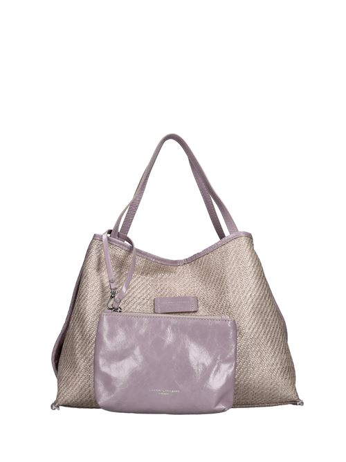 Borsa in pelle e tessuto GIANNI CHIARINI | 10931 VNC-PGLLILLA